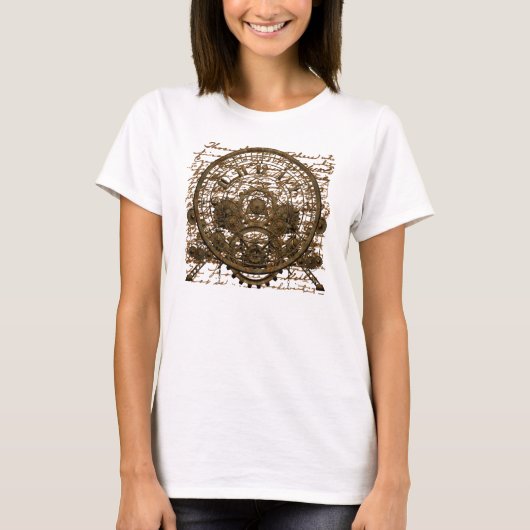 Steampunk Time Machine #1A T-shirt (Voorkant)