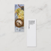 Steampunk Time Machine Pocket Watch Visitekaartje (Voorkant / Achterkant)