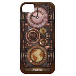 Steampunk  Time-part #1B iPhone 11 Hoesje