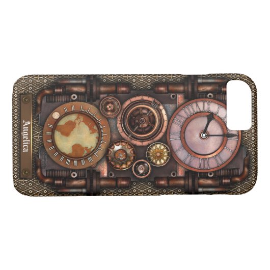 Steampunk  Time-part #1C Case-Mate iPhone Case (Achterkant (Horizontaal))
