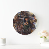 Steampunk Time Traveler Clock Grote Klok (Huis)