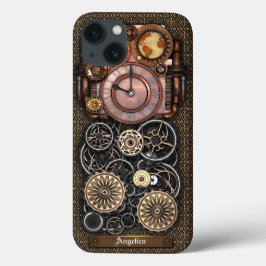  Steampunk Timepart Redux #2 iPhone 13 Hoesje
