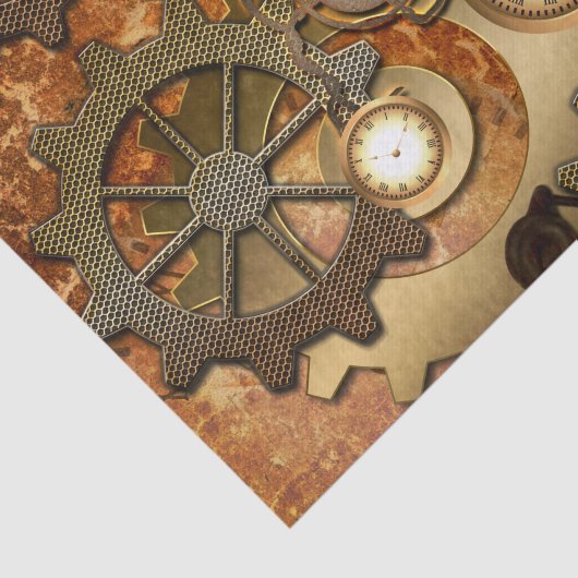 Steampunk Tissuepapier (Detail)