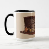 STEAMPUNK TOP HAT COFFEE MUGS MOK (Links)
