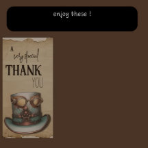 Steampunk Tophoed en bril | Aqua en koper