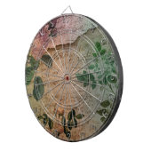 Steampunk Torn Roos | depressie Dartbord (Voorkant Rechts)
