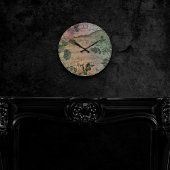 Steampunk Torn Roos |  depressie Ronde Klok