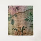 Steampunk Torn Roos | depressie Wandkleed (Voorkant)