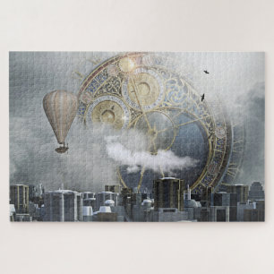 Steampunk Town Legpuzzel