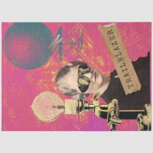 Steampunk Trailblazer Pop Art Tissuepapier