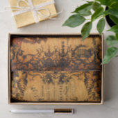 Steampunk-train Tissuepapier (Geschenk)