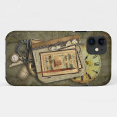  Steampunk Travel iPhone 5 Hoesje (Achterkant (horizontaal))
