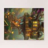 Steampunk Treehouse Observatory Legpuzzel (Horizontaal)