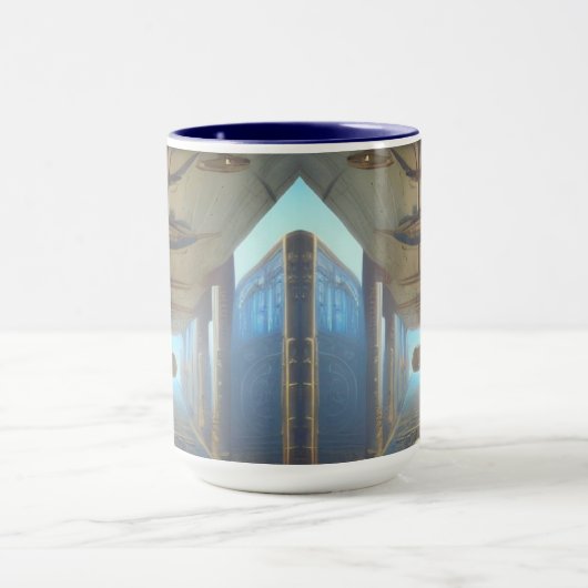 Steampunk Tunnel Mug Mok (Midden)