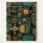 Steampunk Turquoise Red Gold (Dos)
