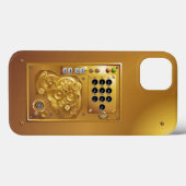 Steampunk Uhr Case-Mate iPhone Case (Achterkant (horizontaal))