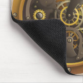Steampunk Uhr Muismat (Hoek)