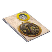 Steampunk Uhr Notitieboek (Rechterzijde)