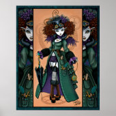Steampunk Vampire Temps Voyageur Temple Poster (Devant)