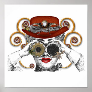 steampunk vent poster