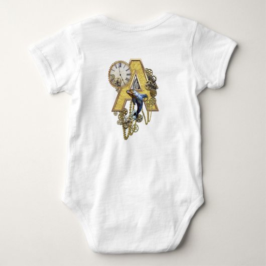 Steampunk verjaardagsbrief A Romper (Achterkant)