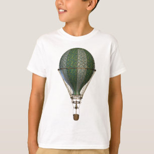 Steampunk Victoriaans ballon T-shirt