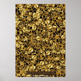 Steampunk Victoriaans Brass Cogs & Gears Art Poste Poster