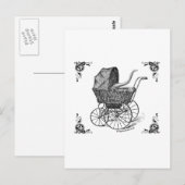 Steampunk Victoriaans Cthulhu baby Briefkaart (Voorkant / Achterkant)