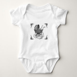 Steampunk Victoriaans Cthulhu baby Romper