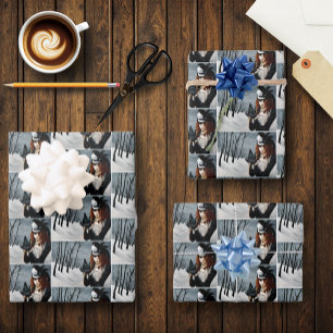 Steampunk Victoriaans Dragonfly Inpakpapier Vel