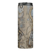 Steampunk Victoriaans kat Thermosbeker (Achterkant)