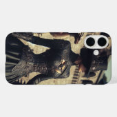 Steampunk Victoriaans Lady Dragon Rider Case-Mate iPhone Case (Achterkant (horizontaal))