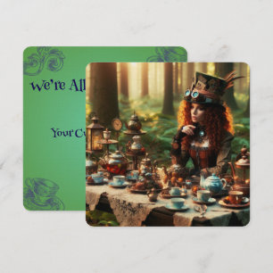 Steampunk Victoriaans Lady Mad Hatter