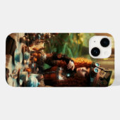 Steampunk  Victoriaans Lady Mad Hatter Case-Mate iPhone Case (Achterkant (horizontaal))