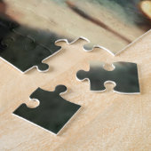 Steampunk Victoriaans Lady Mad Hatter Legpuzzel (Zijkant)