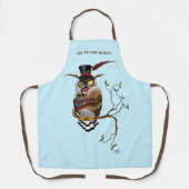 Steampunk Victoriaans Uil Schort (Voorkant)