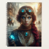 Steampunk Victorian Industrial Lady Aventuentures (Devant)