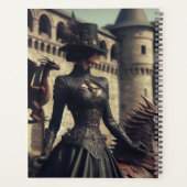 Steampunk Victorian Industrial Lady Dragon Rider (Dos)