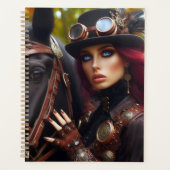 Steampunk Victorian Lady Dark Rider (Devant)