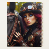 Steampunk Victorian Lady Dark Rider (Dos)