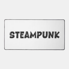 Steampunk Vintage Kunst – Typografie Bureaumat