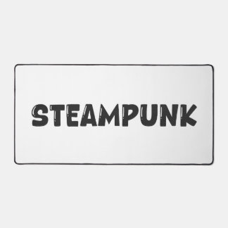 Steampunk Vintage Kunst – Typografie Bureaumat