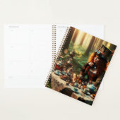 Steampunk Vintage Victorian Lady Mad Hatter (Devant avec enveloppe)