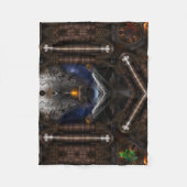 Steampunk Vision Fleece Deken (Voorkant)