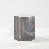 Steampunk Vision Matglas Koffiemok (Voorkant links)