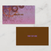 Steampunk-Visitekaartjes Visitekaartje (Voorkant / Achterkant)