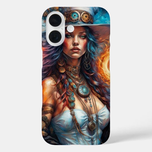 Steampunk Voodoo Queen 1 Case-Mate iPhone Case (Achterkant)