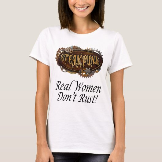 Steampunk Vrouwelijk Shirt (Voorkant)