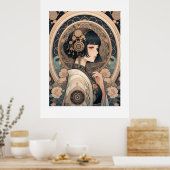 STeAMPuNK+WAGiRL Poster (Keuken)