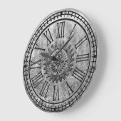 Steampunk Wall Clock 4 Grote Klok (Hoek)